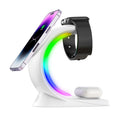 4-in-1 Magnetic Wireless Charging Station (Fast + RGB Light)